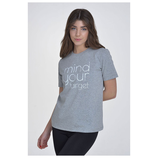 Target Γυναικεία κοντομάνικη μπλούζα T-Shirt Single Jersey "Mind"